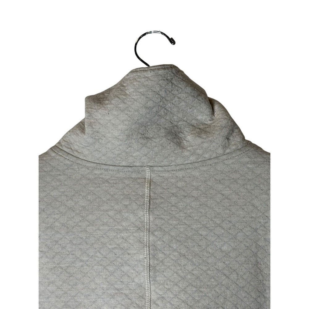 KUHL Athena Pullover Women Small Ivory Oatmeal Quilted Merino Wool Gorpcore - Picture 5 of 10